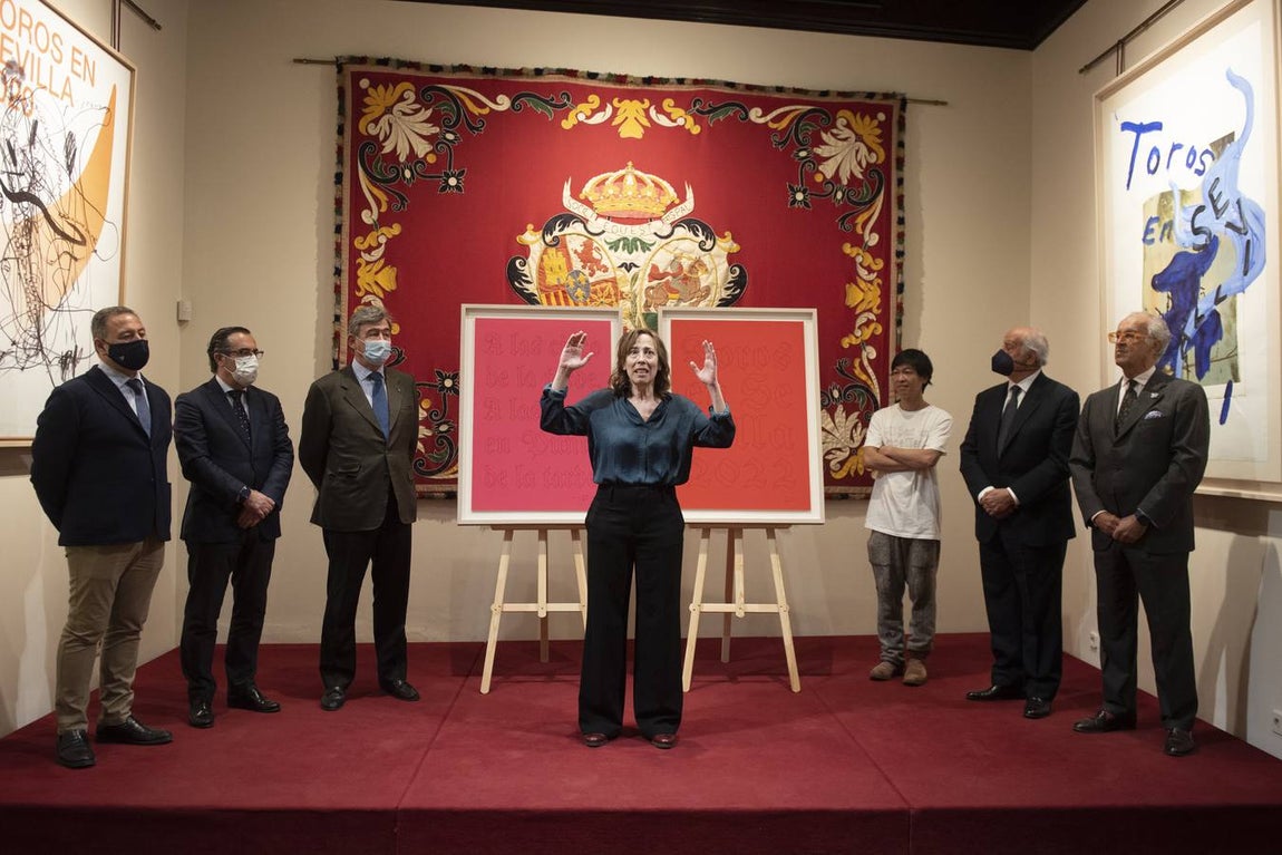 Presentación del cartel de la temporada taurina de Sevilla 2022. MAYA BALANYA