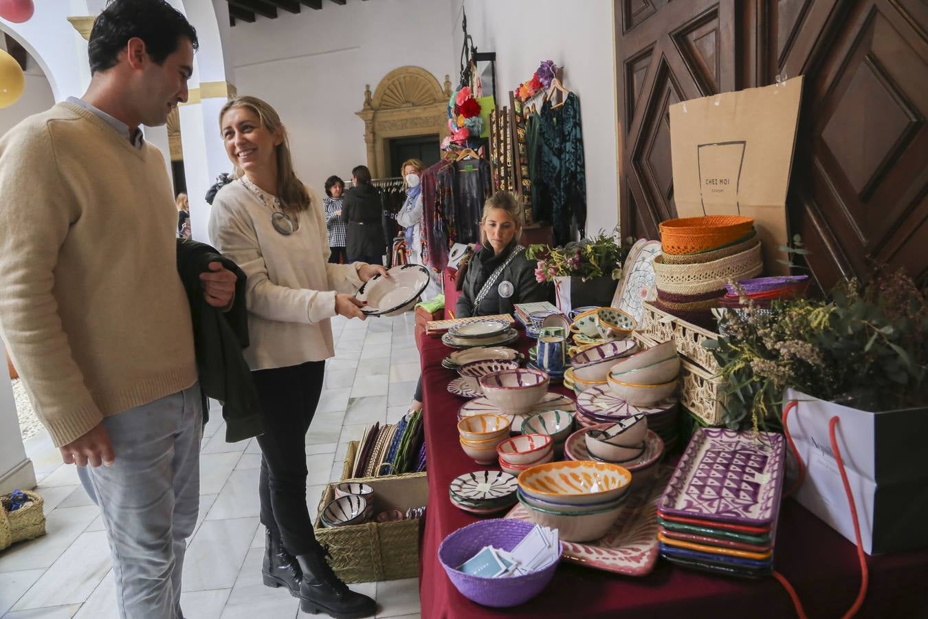 'El Mercadito de Nuevo Futuro' en la Fundación Valentín de Madariaga. ROCÍO RUZ