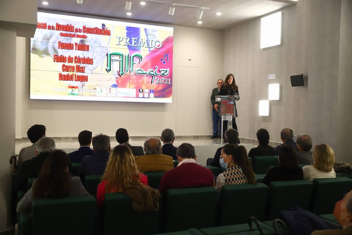 La entrega de los premios taurinos Alfayiz en Córdoba, en imágenes