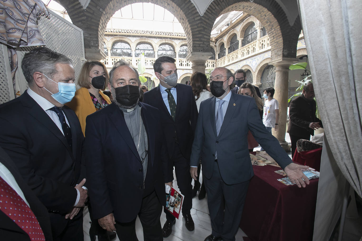 El almuerzo de la Fundación Bangassou en Córdoba, en imágenes