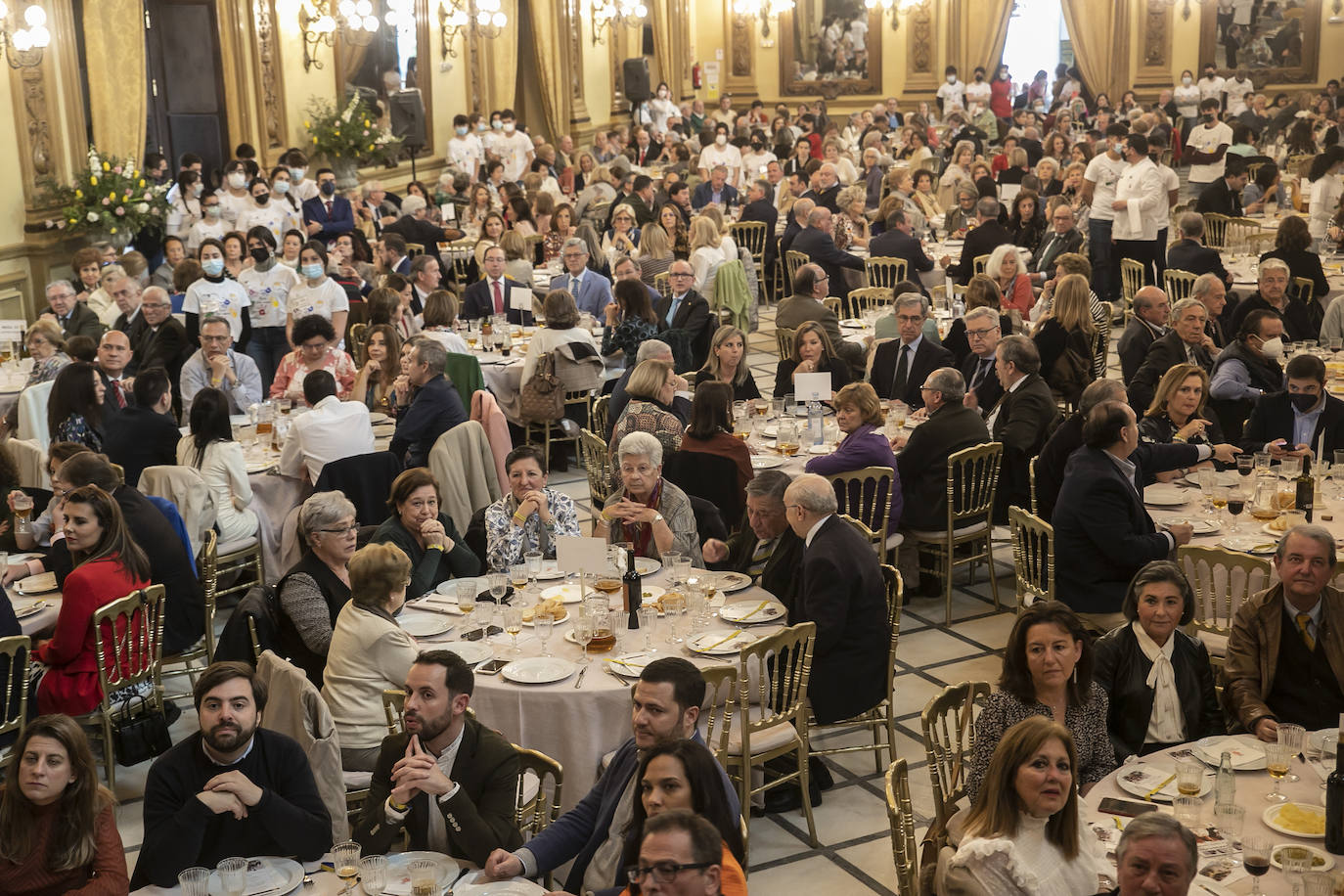 El almuerzo de la Fundación Bangassou en Córdoba, en imágenes