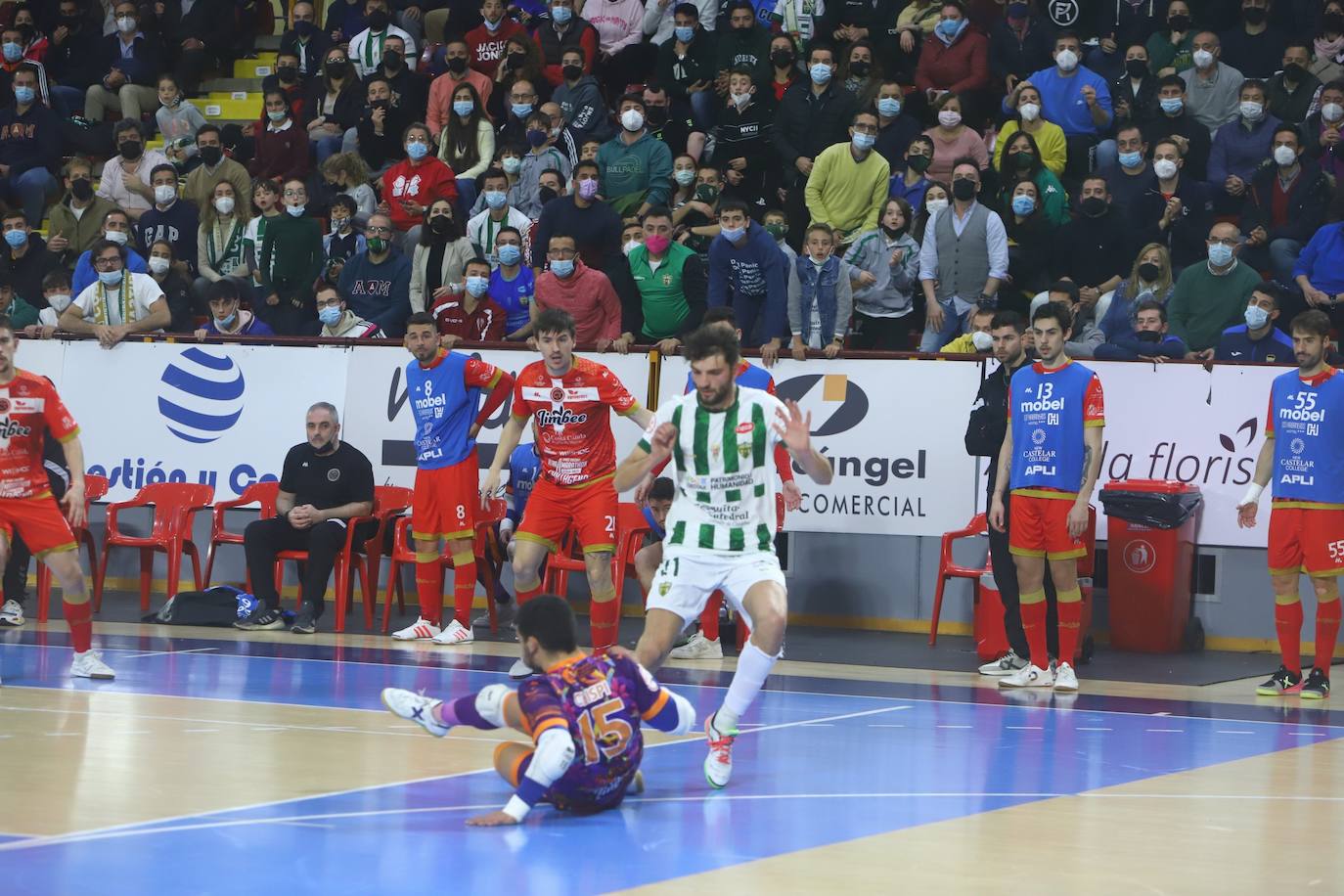 El Córdoba Patrimonio - Jimbee Cartagena de fútbol sala, en imágenes