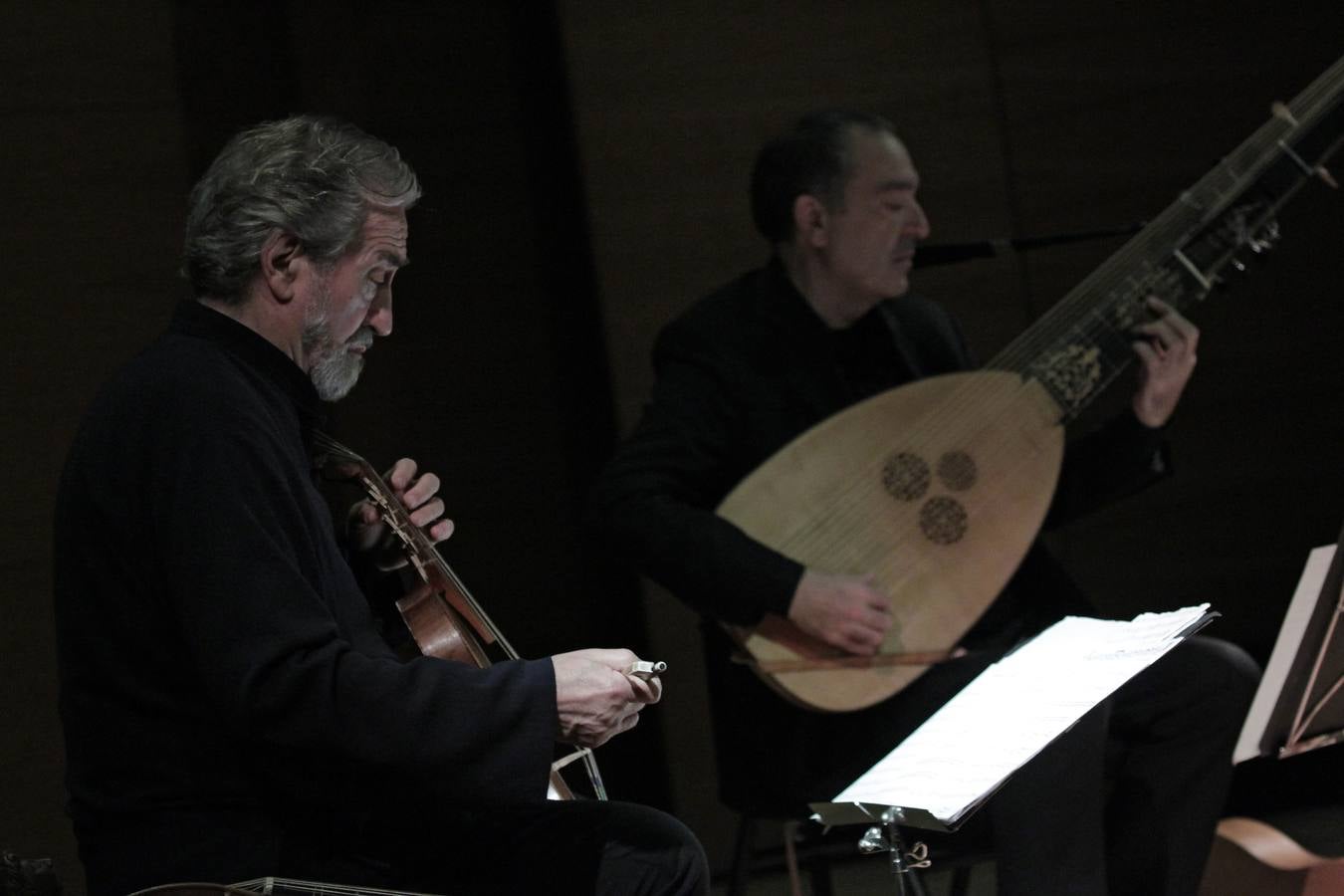 Jordi Savall en el concierto inaugural del Festival de Música Antigua de Sevilla. JUAN FLORES