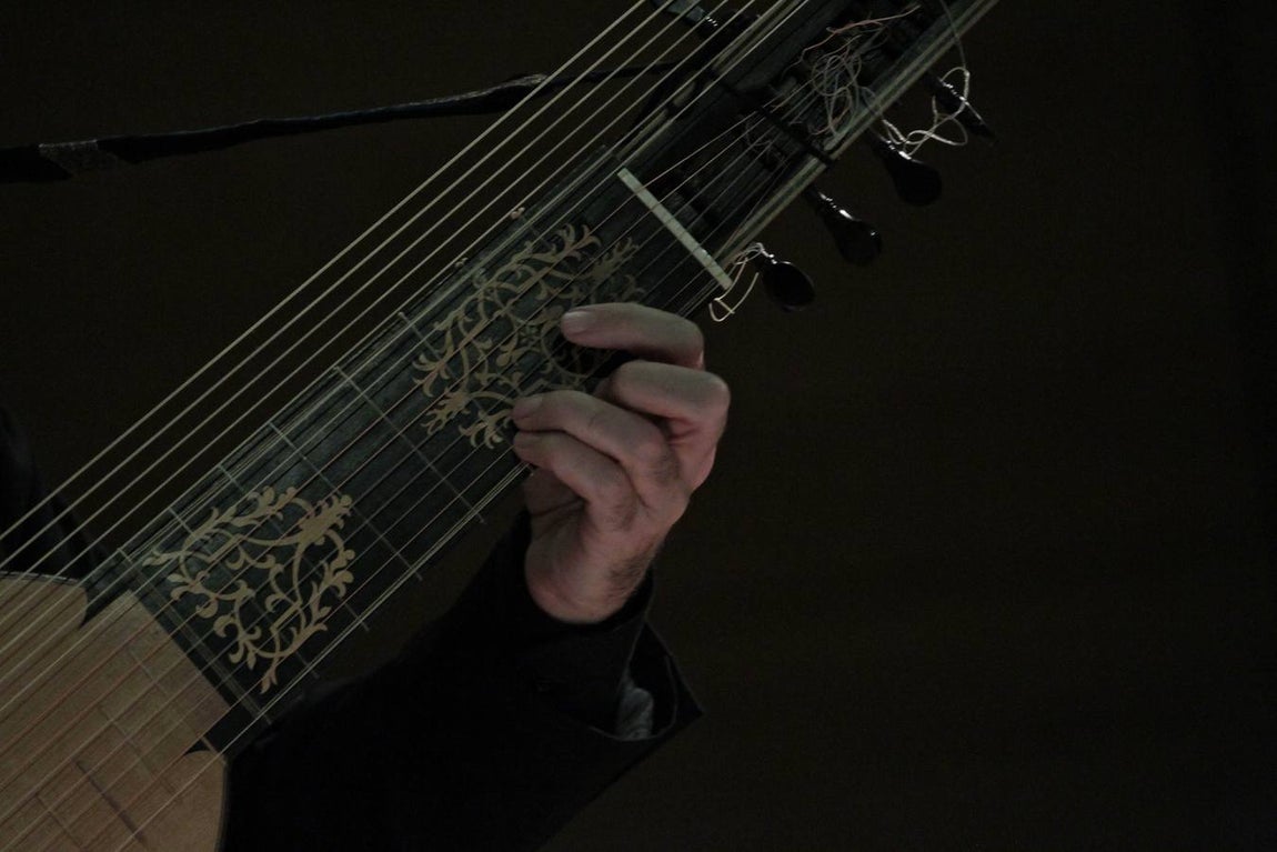 Jordi Savall en el concierto inaugural del Festival de Música Antigua de Sevilla. JUAN FLORES
