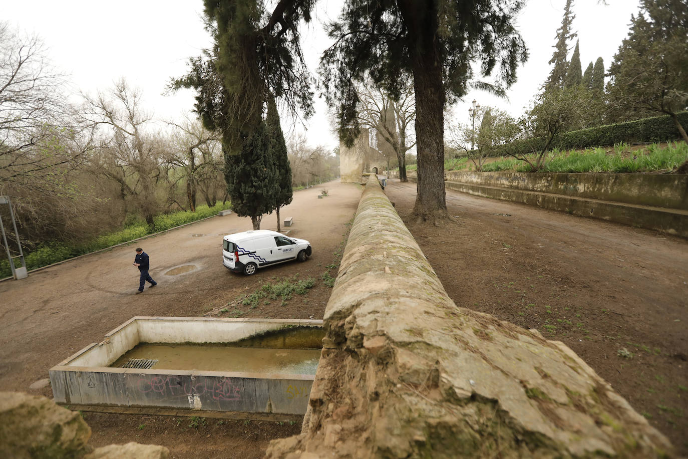 La avenida del Alcázar de Córdoba, en imágenes