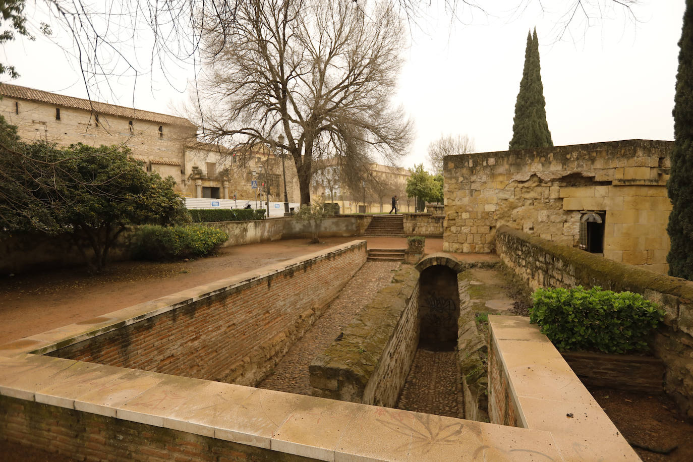 La avenida del Alcázar de Córdoba, en imágenes