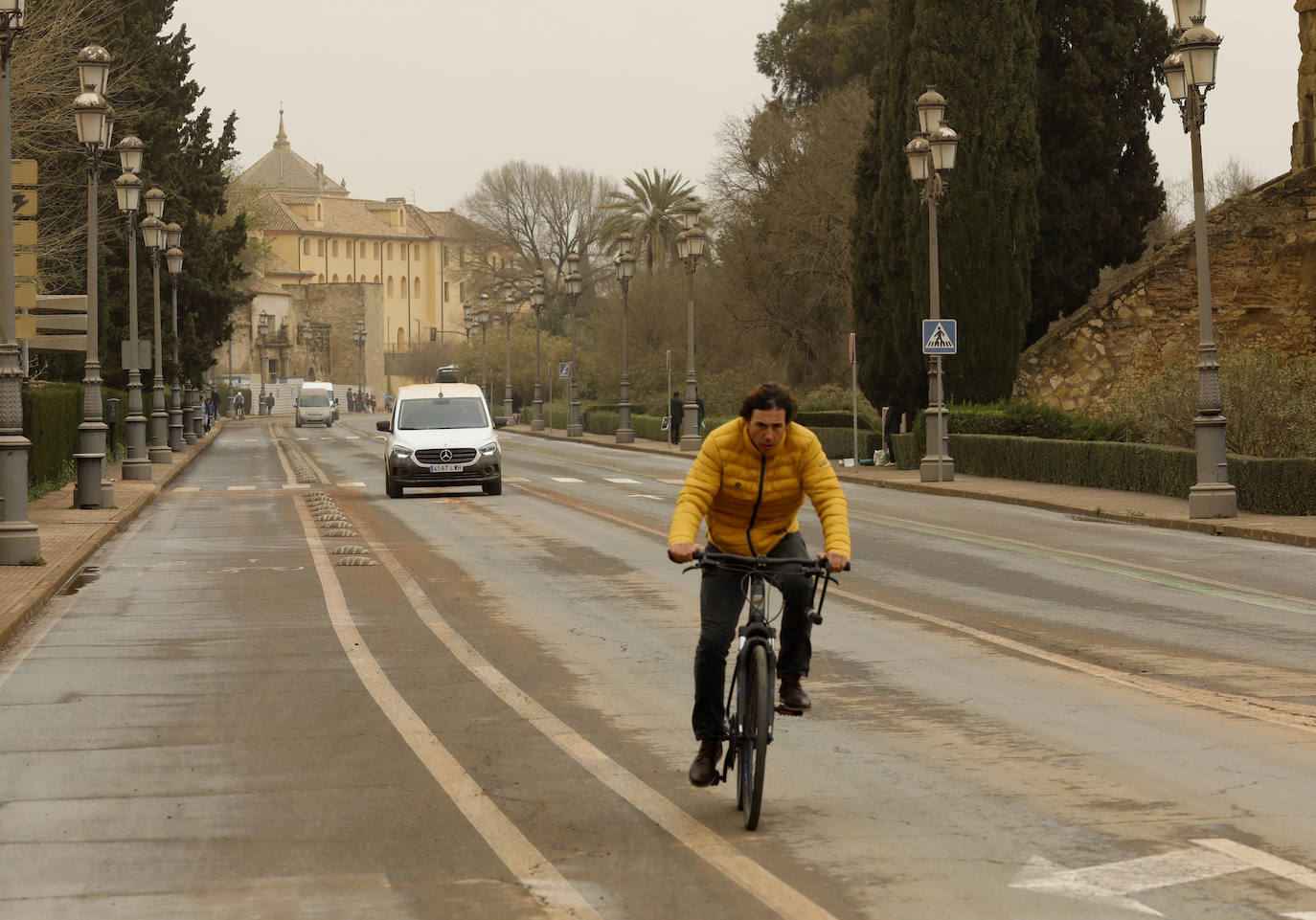 La avenida del Alcázar de Córdoba, en imágenes