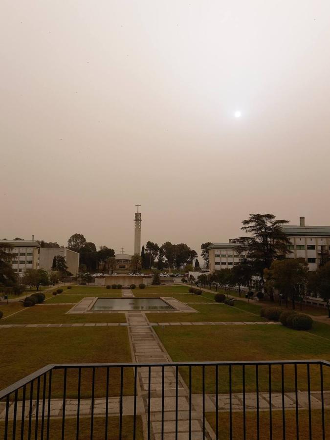 Calima en Córdoba | Así muestran las redes la llegada del polvo sahariano