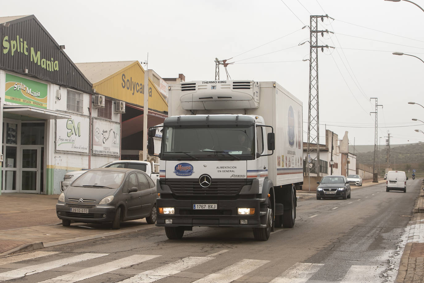 La huelga de transportes en Córdoba, en imágenes