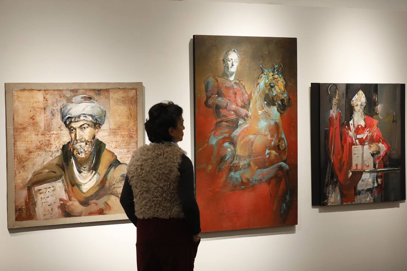 Las imágenes de la exposición de Julia Hidalgo en la Diputación de Córdoba