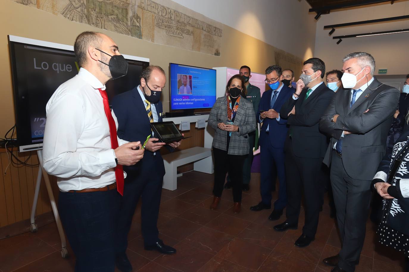 La inauguración de la muestra InnovaTe de Telefónica en Córdoba, en imágenes