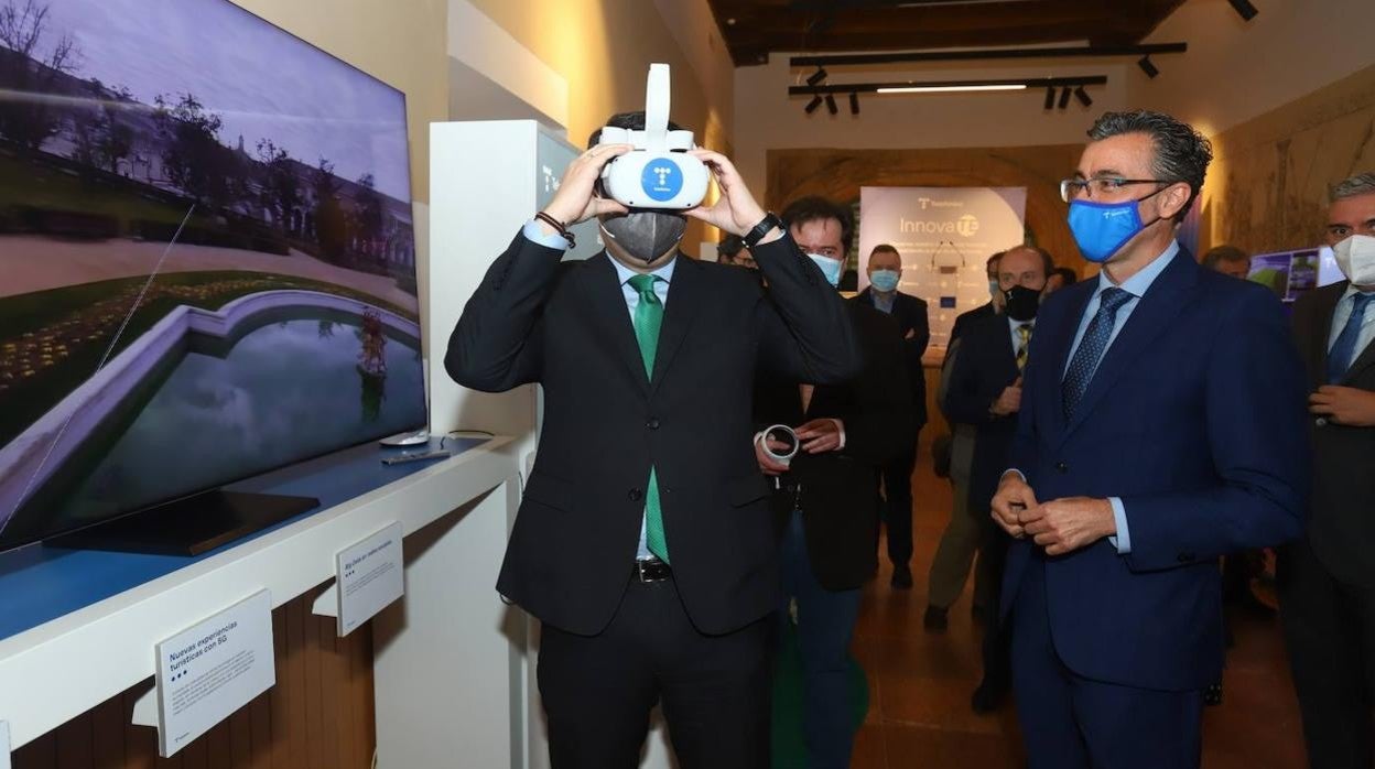 La inauguración de la muestra InnovaTe de Telefónica en Córdoba, en imágenes