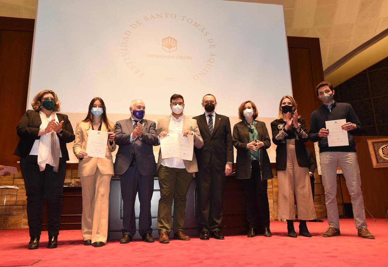 Los premios Tomás de Aquino, de la Universidad de Córdoba, en imágenes