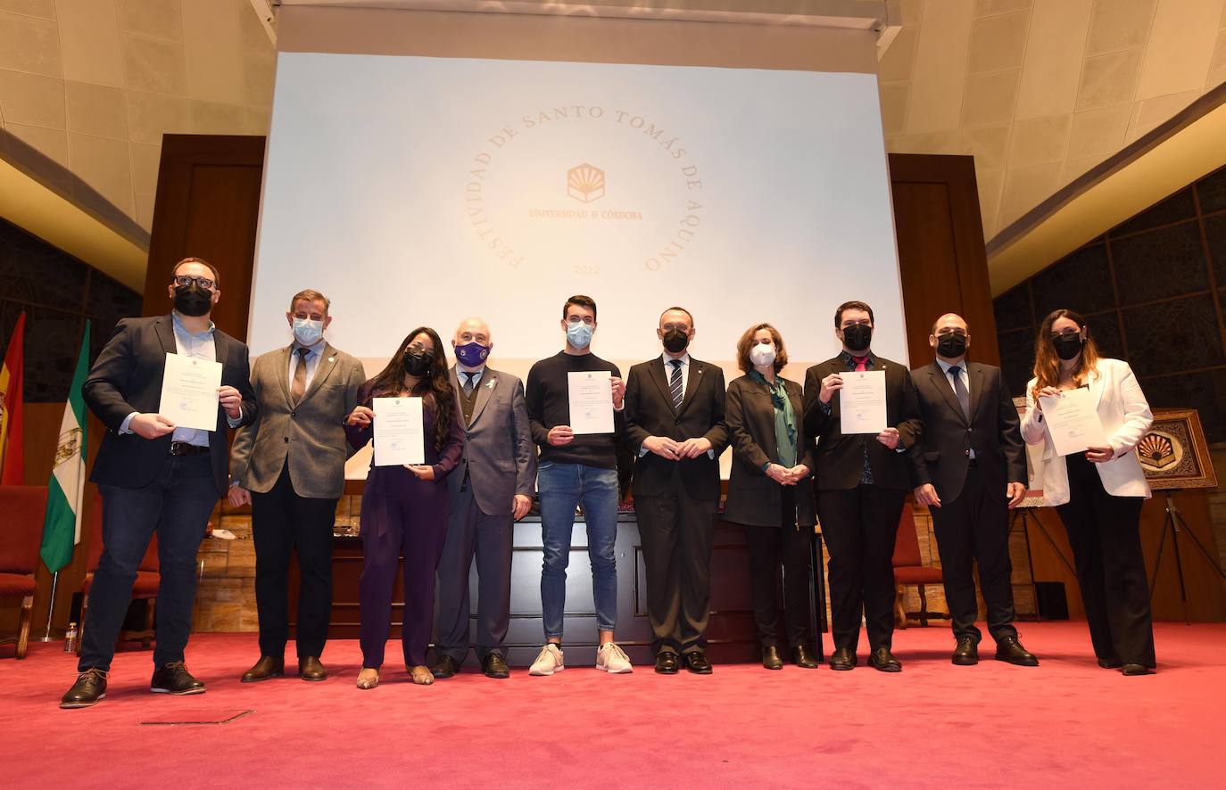 Los premios Tomás de Aquino, de la Universidad de Córdoba, en imágenes