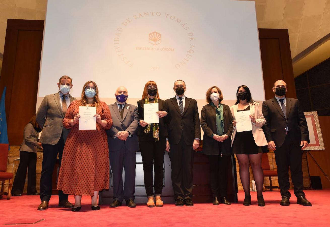 Los premios Tomás de Aquino, de la Universidad de Córdoba, en imágenes