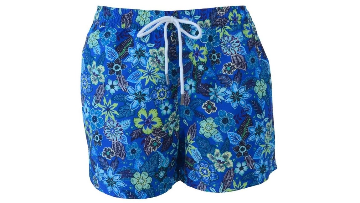 Red Point - Regalos para acertar en el Día del Padre. Bañador con estampado de flores en diferentes tipos de azul, de Red Point. Aunque todavía queden algunos meses para el verano, nada mejor que esta prenda para verlo algo más cerca. Un diseño elegante y juvenil cuyas tonalidades son perfectas para resaltar el bronceado. Precio: 49,90€.