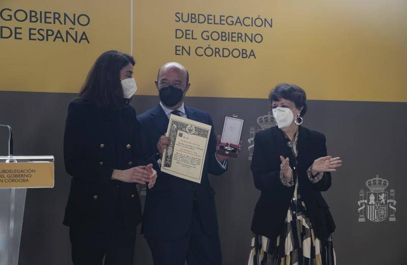 La entrega de la Cruz de San Raimundo de Peñafort en Córdoba, en imágenes