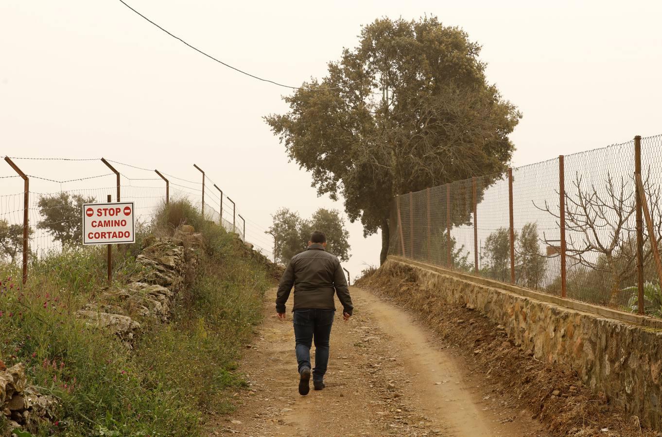 En imágenes, Villaviciosa de Córdoba marcada por un crimen sin resolver