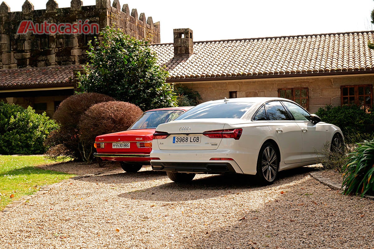 Fotogalería: Audi 100 de 1972 Vs Audi A6 de 2022