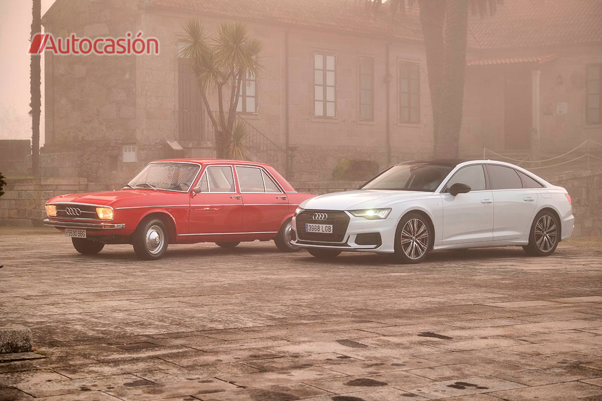 Fotogalería: Audi 100 de 1972 Vs Audi A6 de 2022