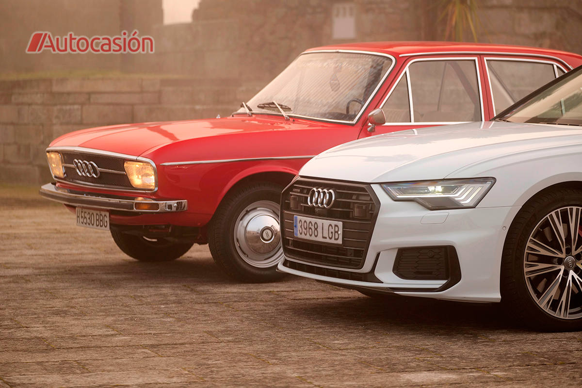 Fotogalería: Audi 100 de 1972 Vs Audi A6 de 2022