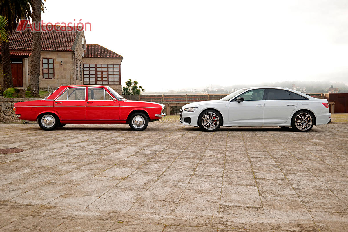 Fotogalería: Audi 100 de 1972 Vs Audi A6 de 2022