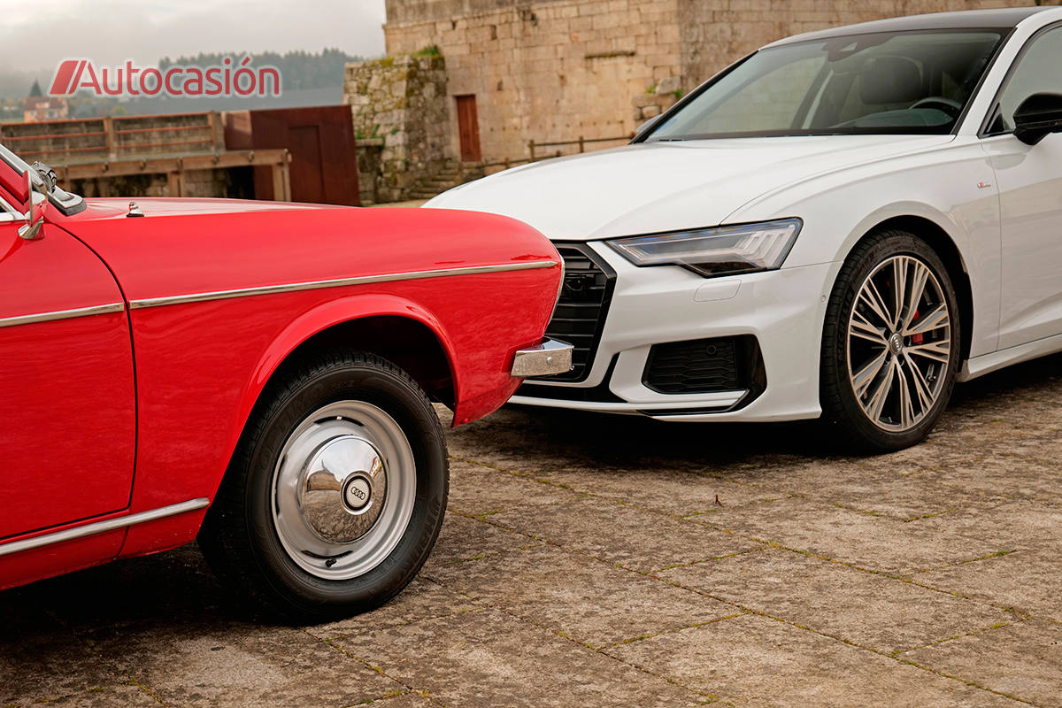 Fotogalería: Audi 100 de 1972 Vs Audi A6 de 2022