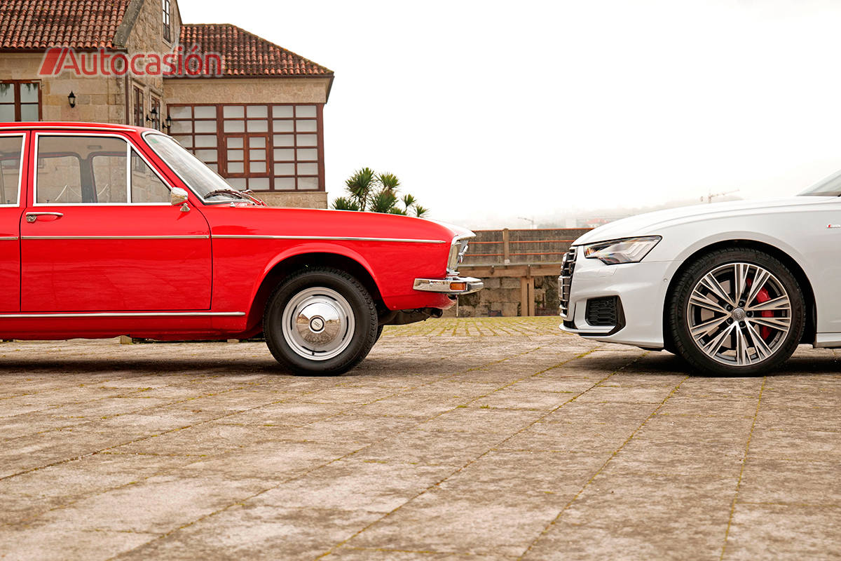 Fotogalería: Audi 100 de 1972 Vs Audi A6 de 2022