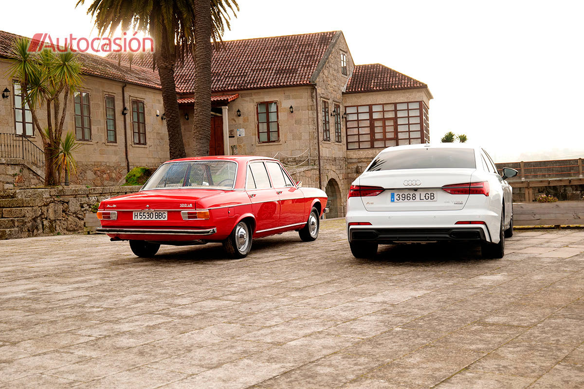 Fotogalería: Audi 100 de 1972 Vs Audi A6 de 2022