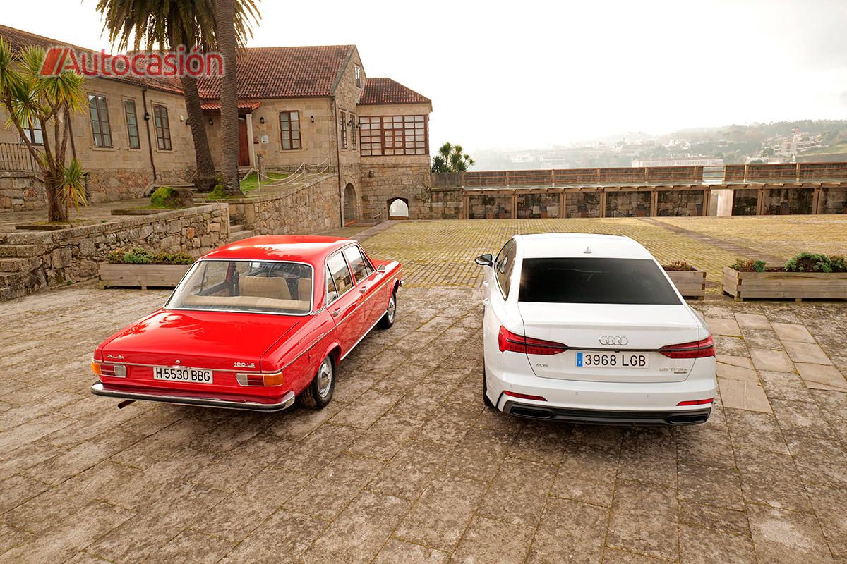 Fotogalería: Audi 100 de 1972 Vs Audi A6 de 2022