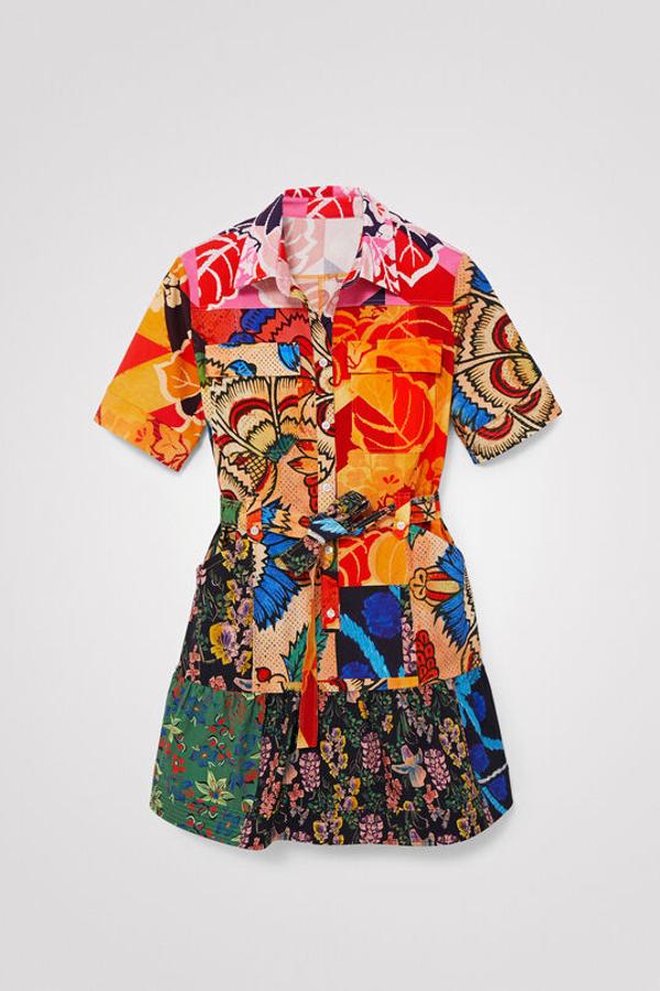 Desigual. Vestido camisero estampado de la colección de Cristian Lacroix para Desigual. Precio: 99,95€