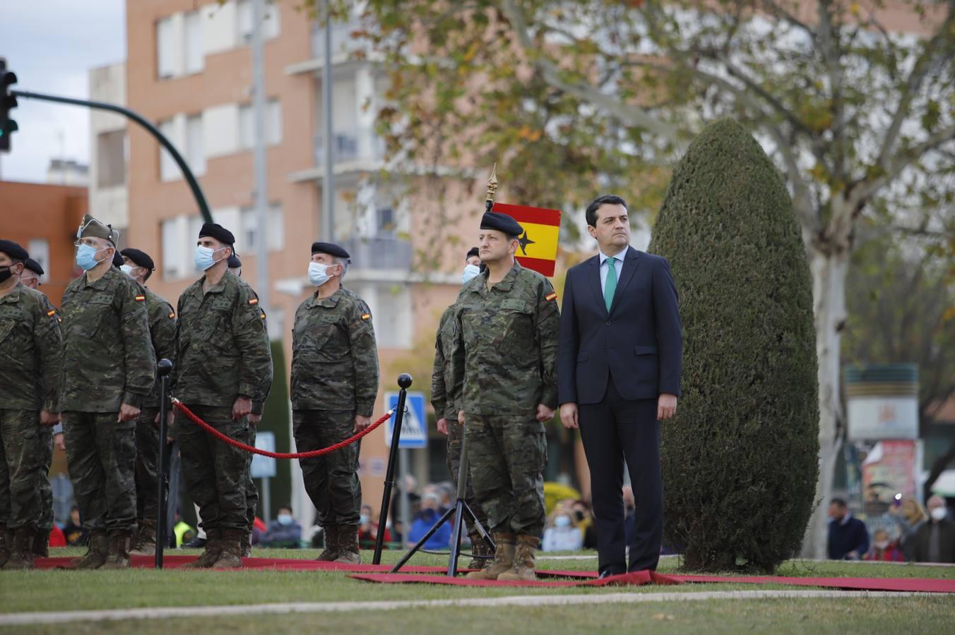 El izado de la bandera de España en Córdoba, en imágenes