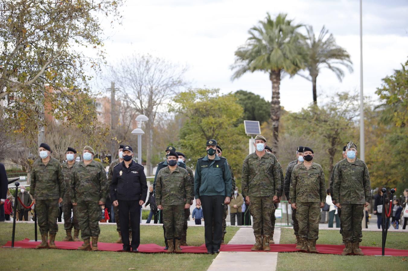 El izado de la bandera de España en Córdoba, en imágenes