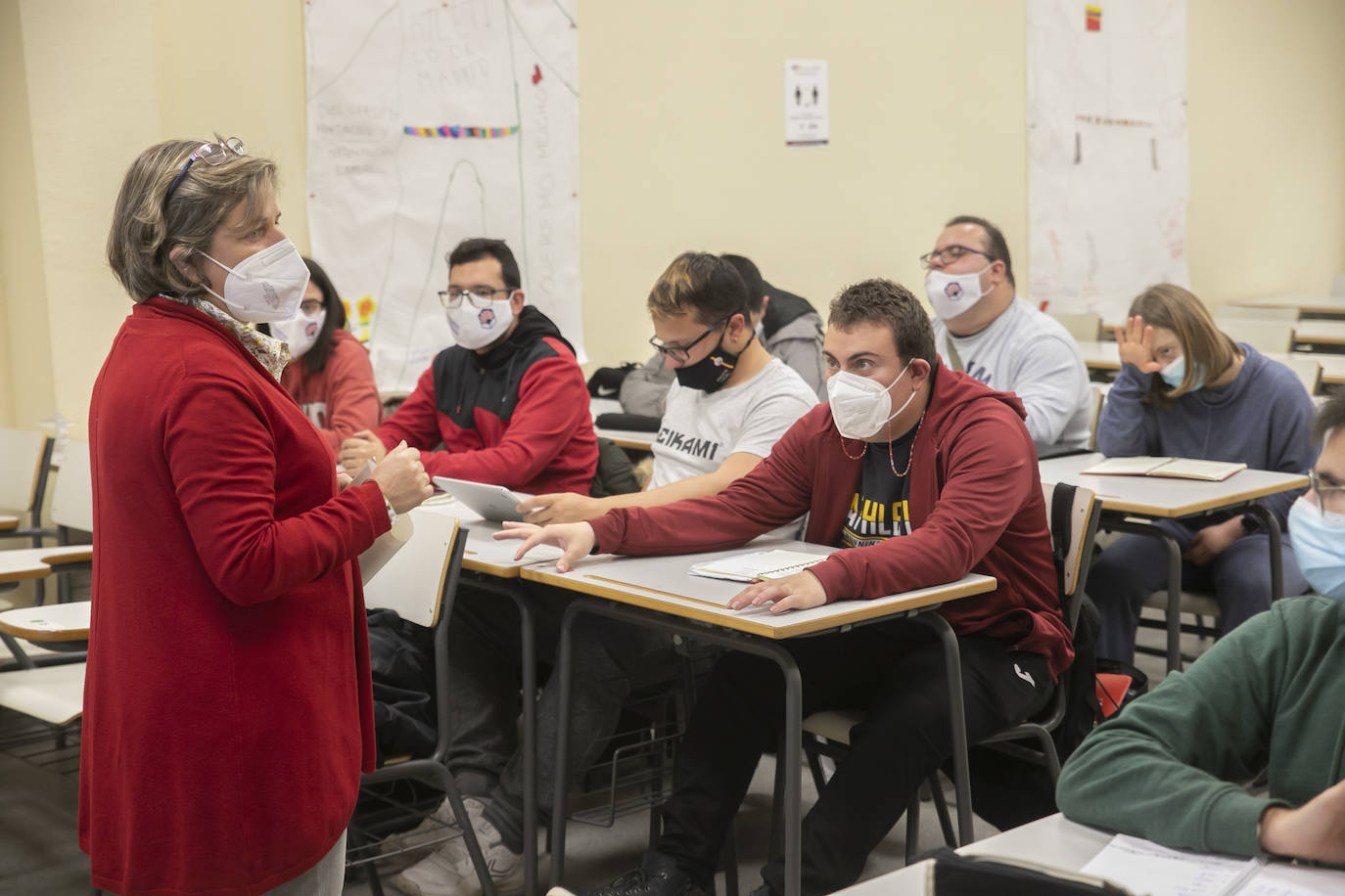 El trabajo en el aula inclusiva de la Universidad de Córdoba, en imágenes