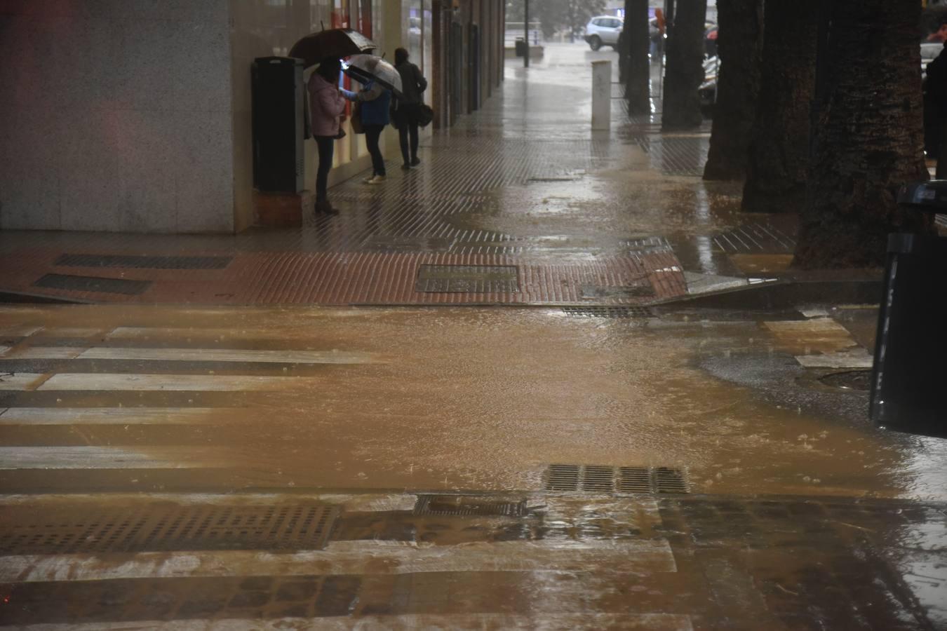 En imágenes, así ha quedado Málaga tras horas de lluvia de barro por la calima