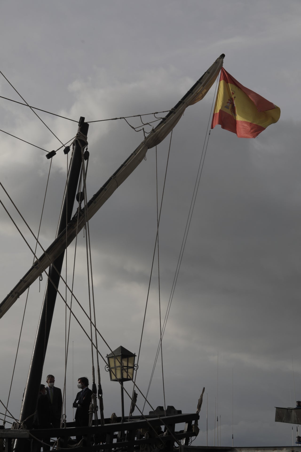 Fotos: Felipe VI en la Cofradía de Pescadores de Sanlúcar y la Nao Victoria