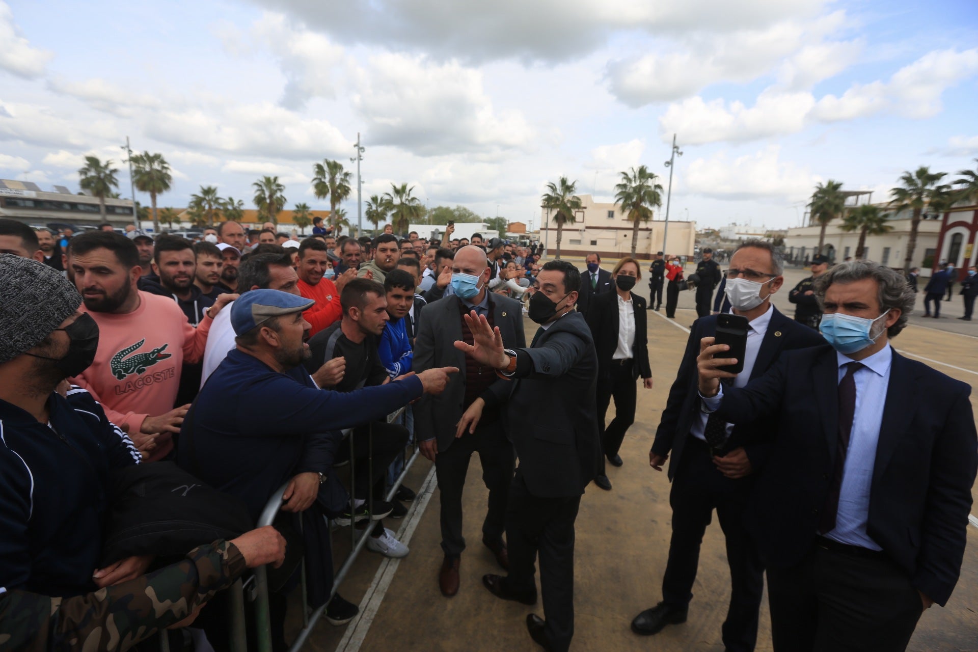 Fotos: Felipe VI en la Cofradía de Pescadores de Sanlúcar y la Nao Victoria