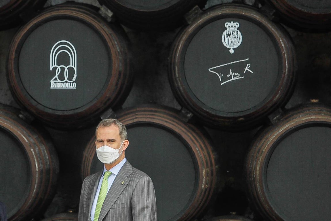 Fotos: Felipe VI, en Sanlúcar