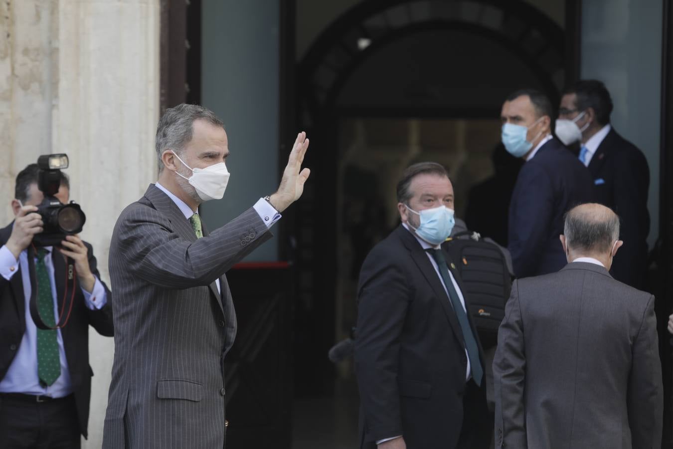 Fotos: Felipe VI, en Sanlúcar