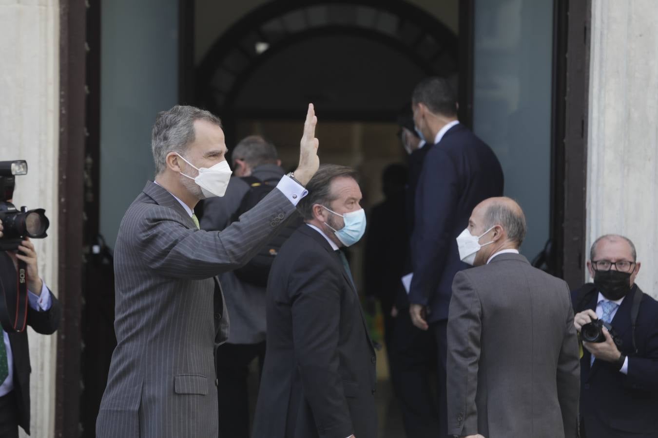 Fotos: Felipe VI, en Sanlúcar