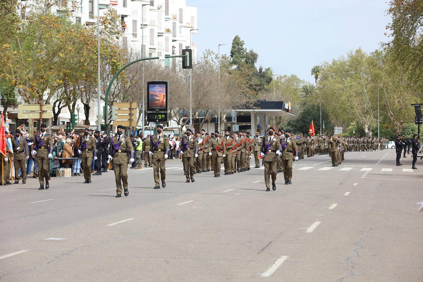 La solemne jura civil de bandera en Córdoba, en imágenes