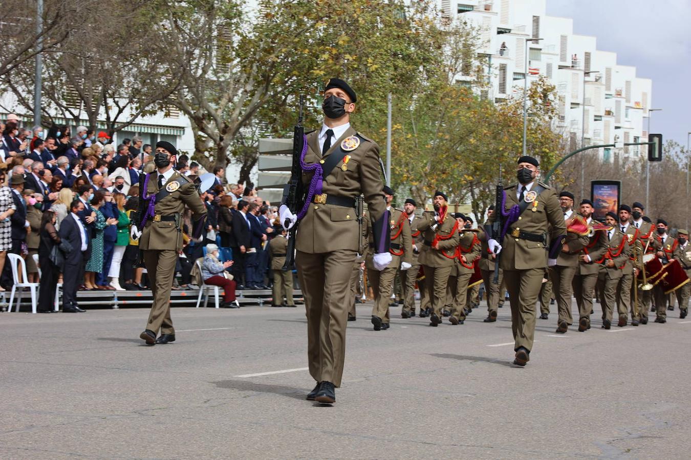 La solemne jura civil de bandera en Córdoba, en imágenes