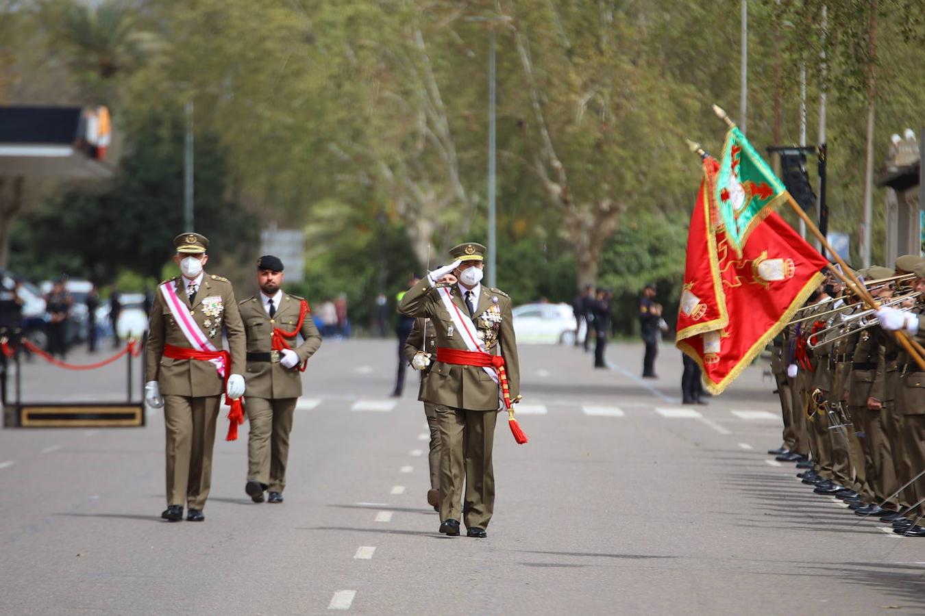 La solemne jura civil de bandera en Córdoba, en imágenes