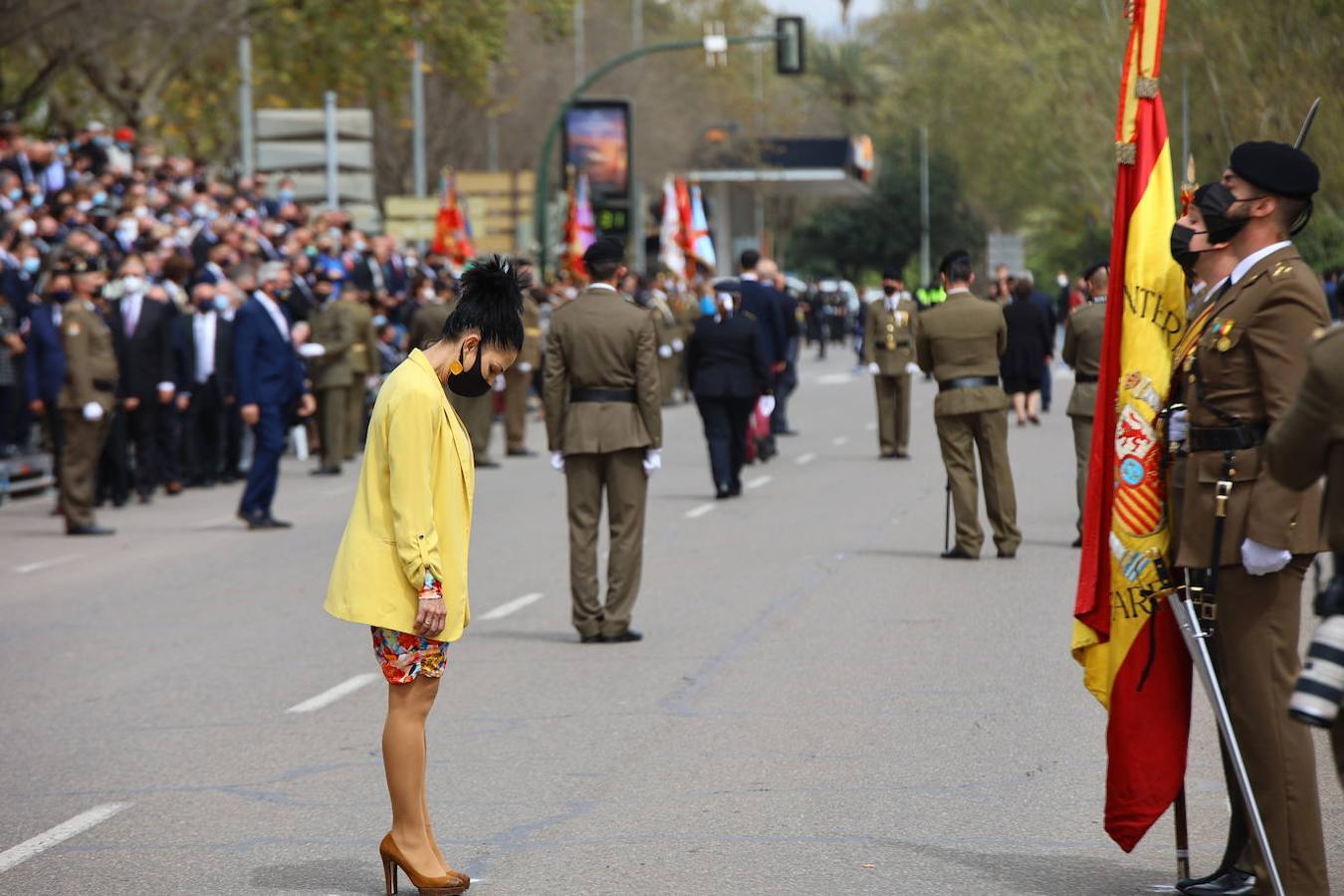 La solemne jura civil de bandera en Córdoba, en imágenes