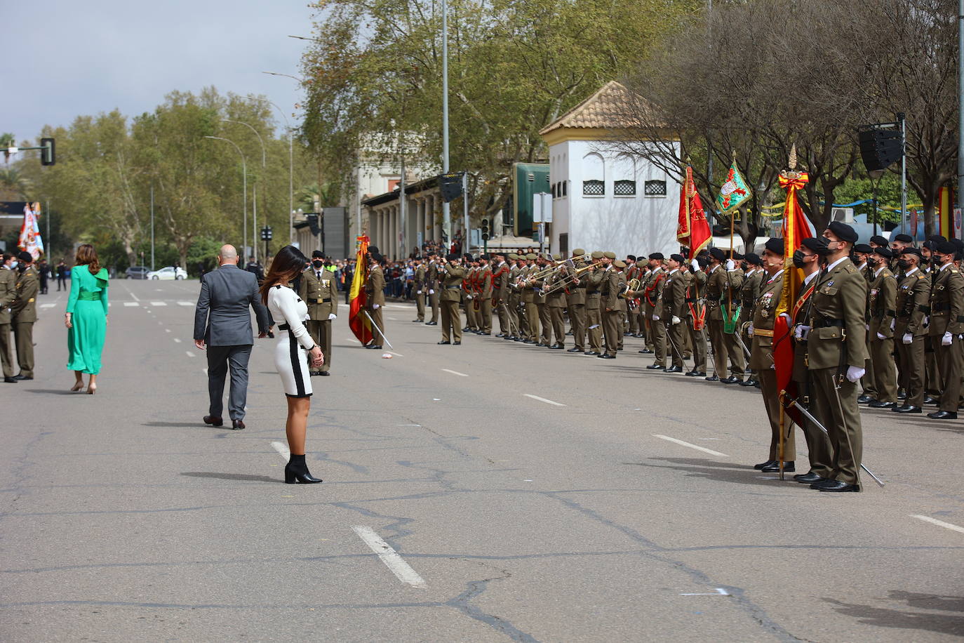 La solemne jura civil de bandera en Córdoba, en imágenes