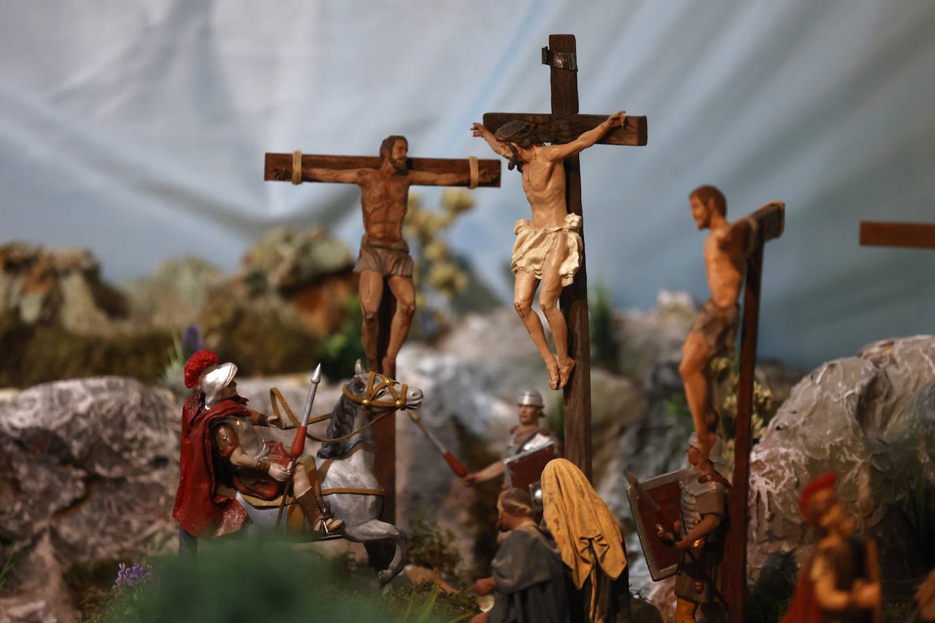 La Pasión de Cristo se muestra en Zoco Córdoba en pequeñas escenas de gran realismo y detalle