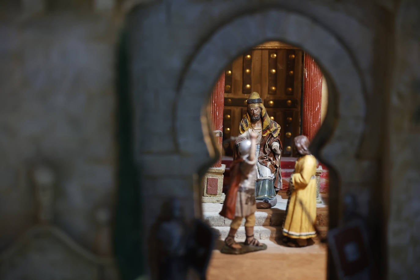 La llamativa Pasión de Cristo en quince dioramas en Zoco Córdoba