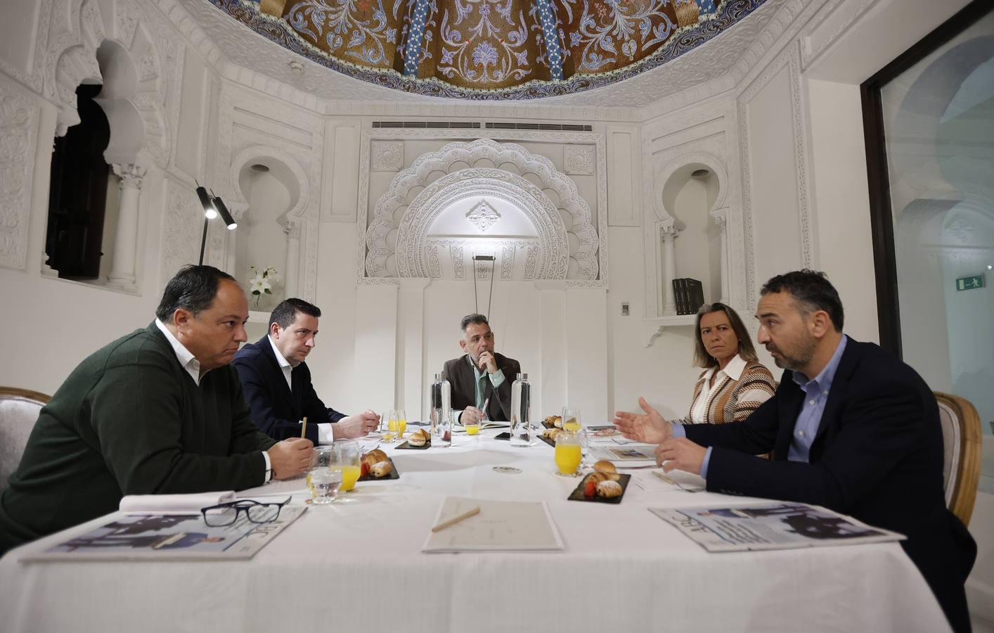 Mesa de Redacción de ABC Córdoba y el futuro de la hostelería, en imágenes