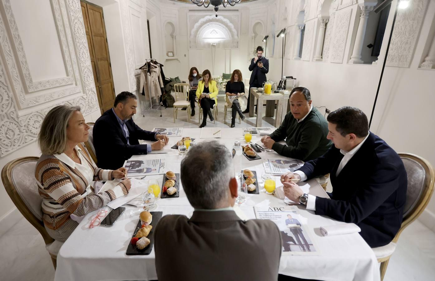 Mesa de Redacción de ABC Córdoba y el futuro de la hostelería, en imágenes