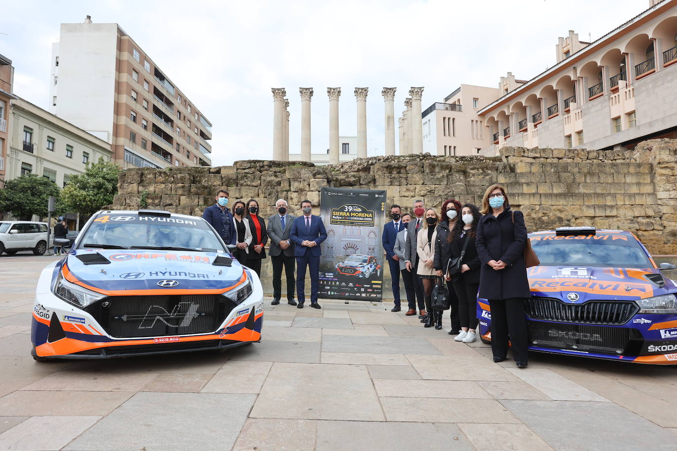 La presentación del Rallye Sierra Morena de Córdoba 2022, en imágenes